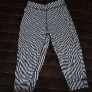 Carter's Blue and White Striped Pants